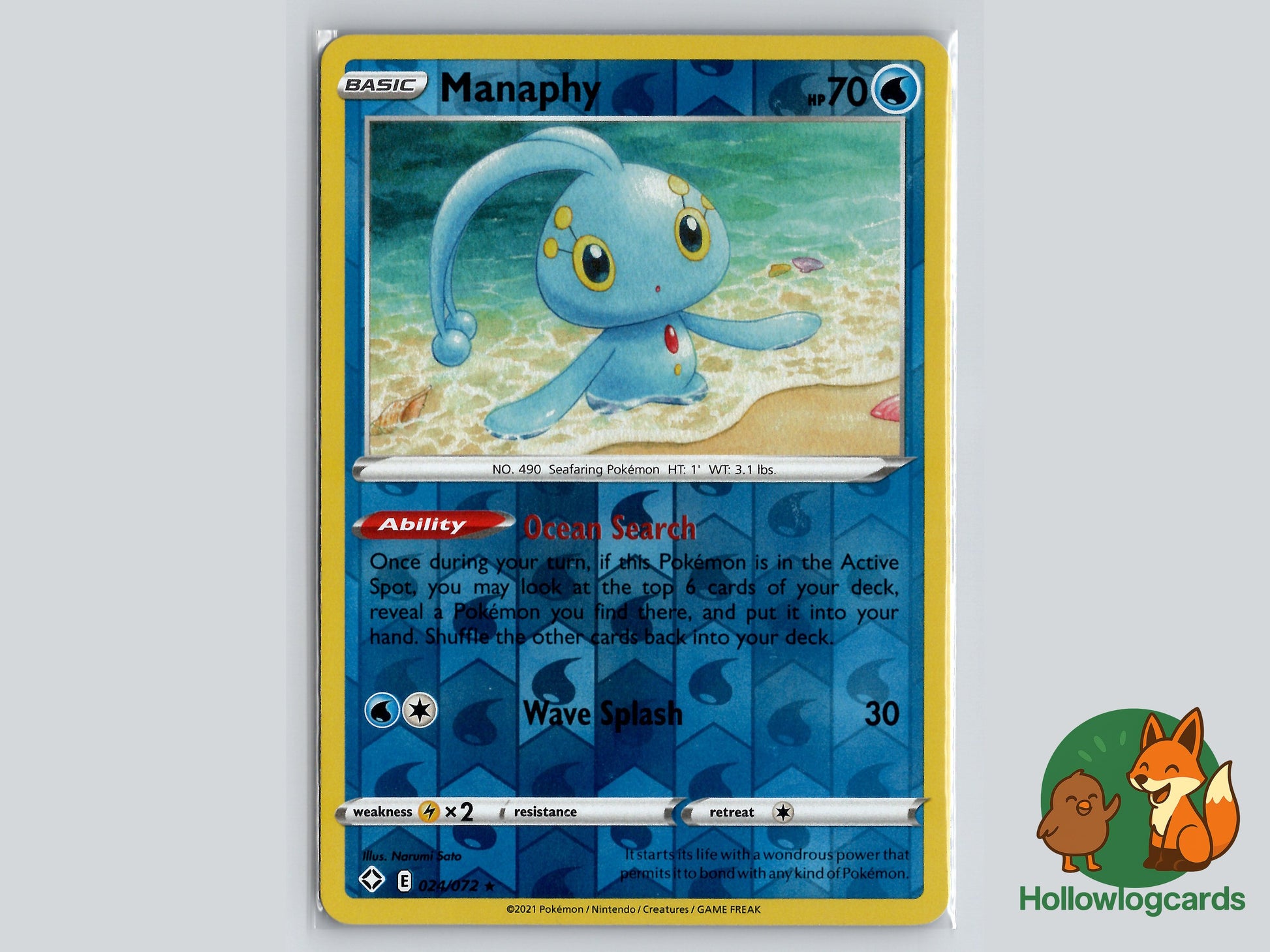 Image of Manaphy Shining Fates (SHF) #024