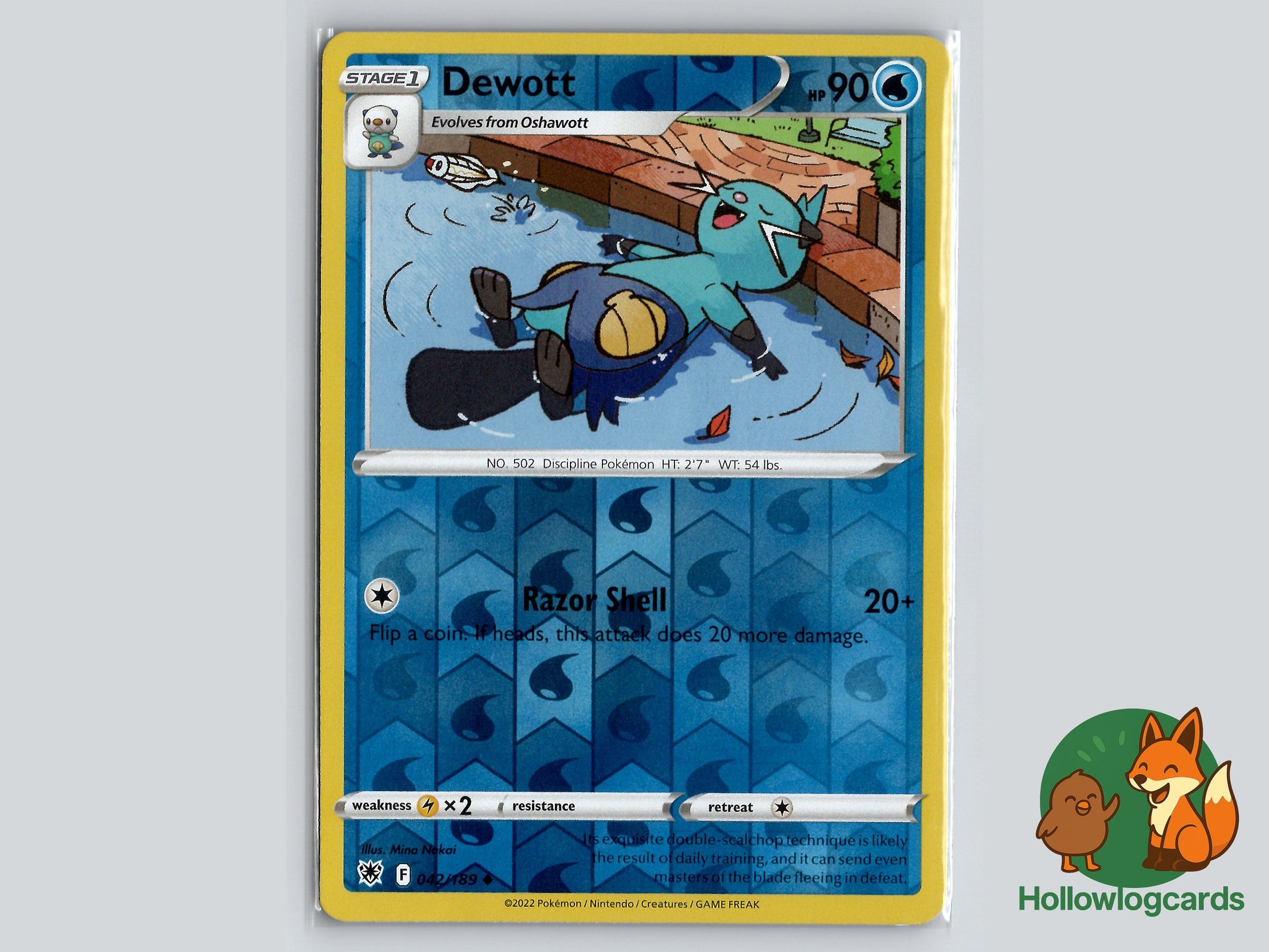 Image of Dewott Astral Radiance (ASR) #042