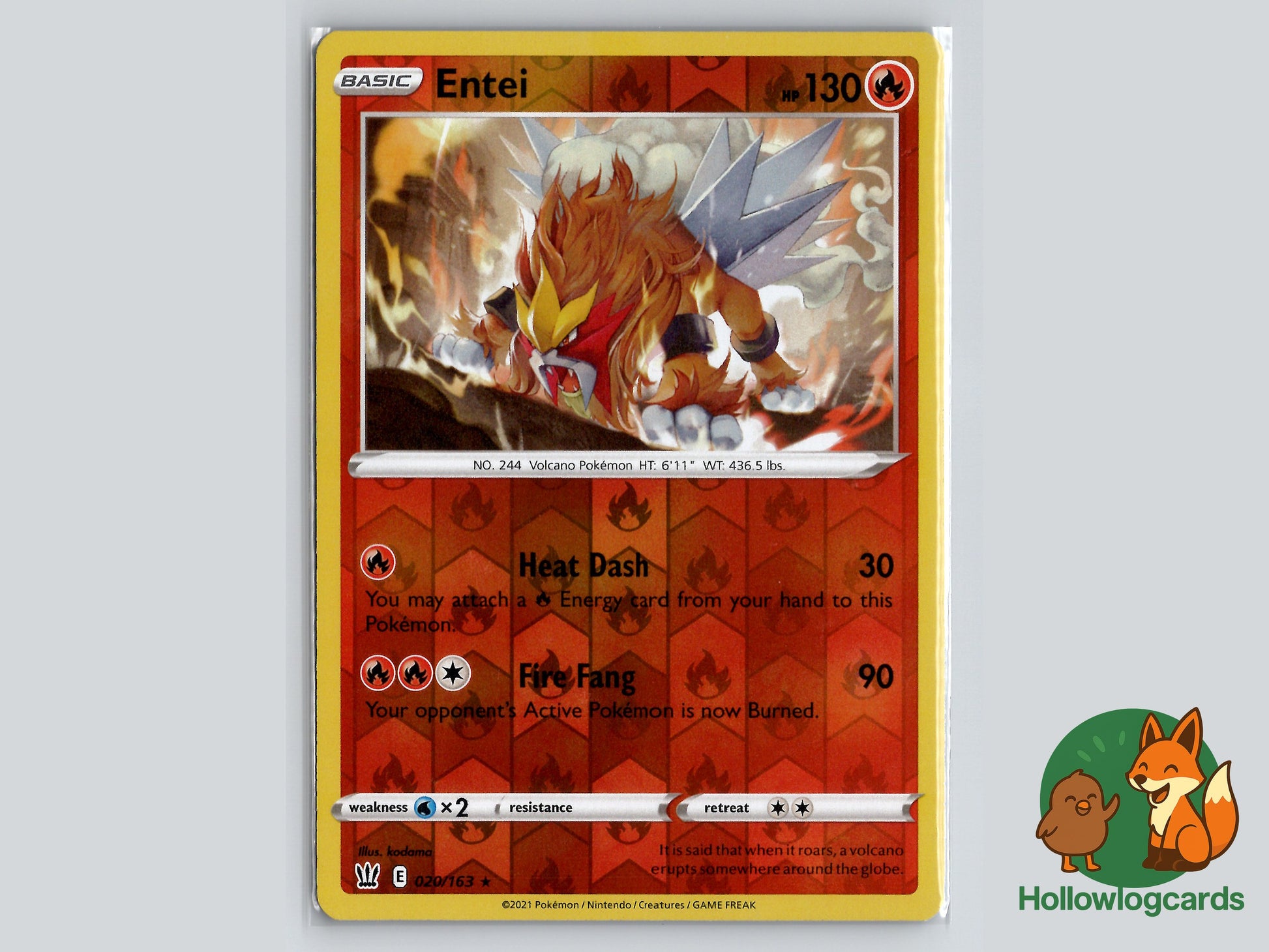 Image of Entei Battle Styles (BST) #020