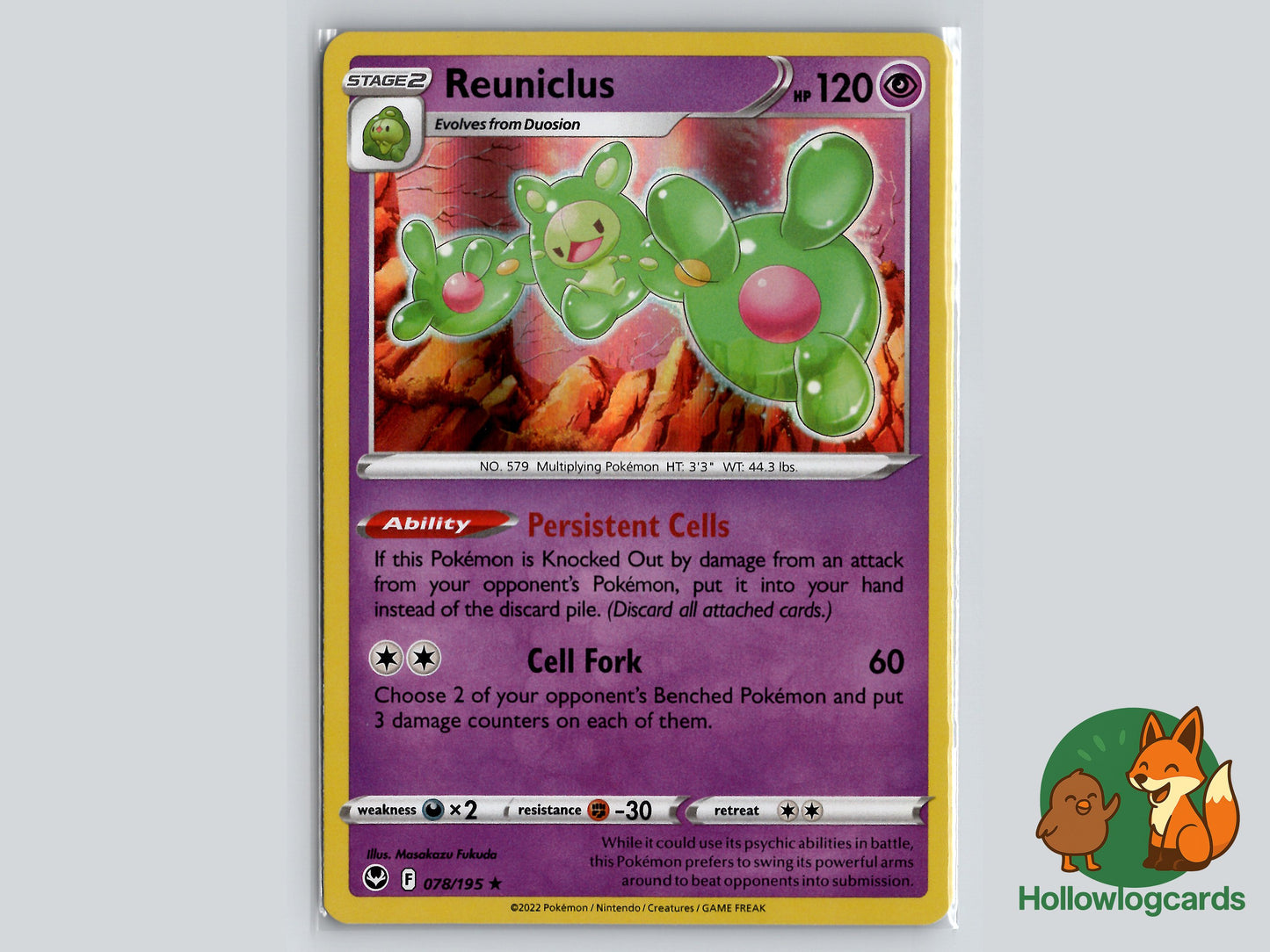 Image of Reuniclus Silver Tempest (SIT) #078