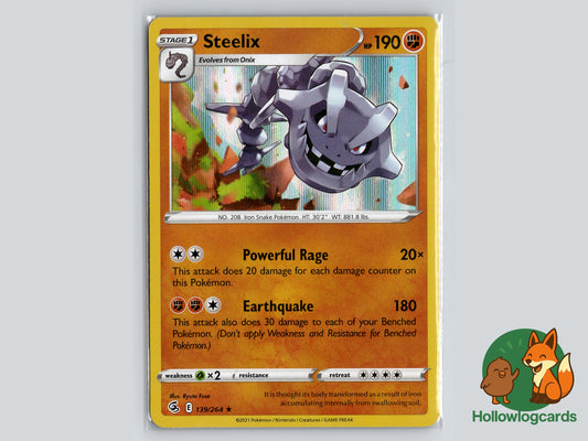 Image of Steelix Fusion Strike (FST) #139
