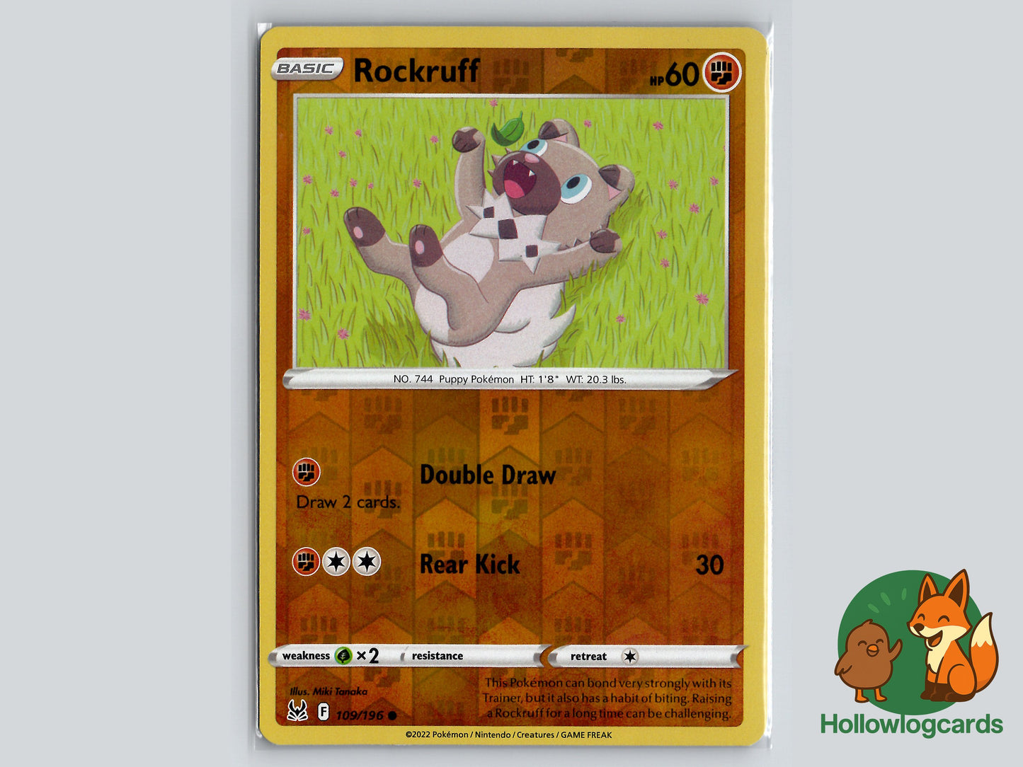 Image of Rockruff Lost Origin (LOR) #109