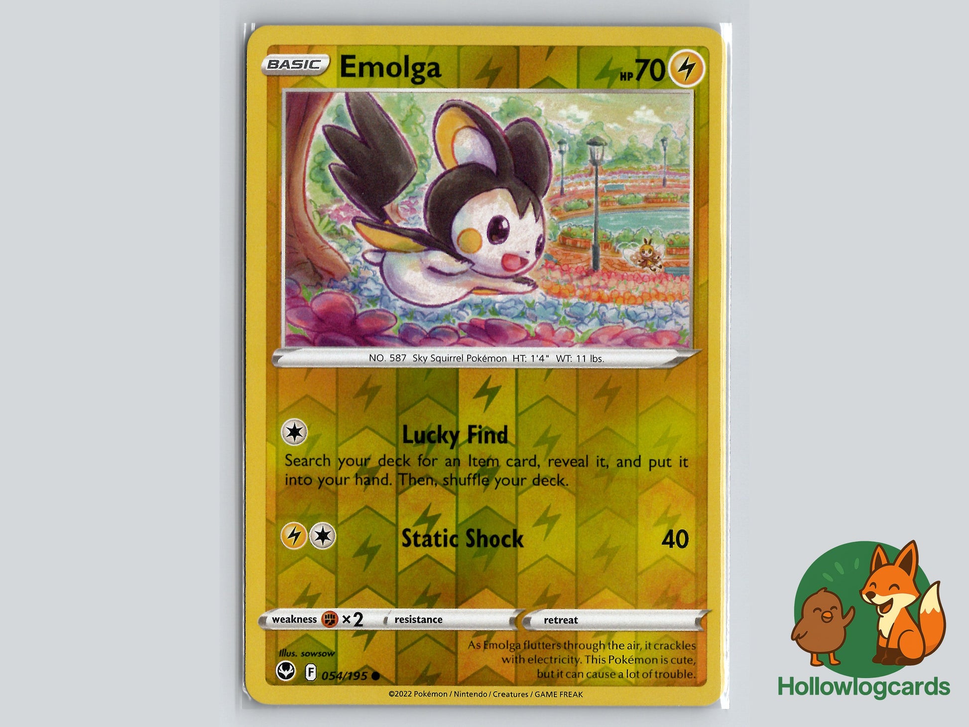 Image of Emolga Silver Tempest (SIT) #054