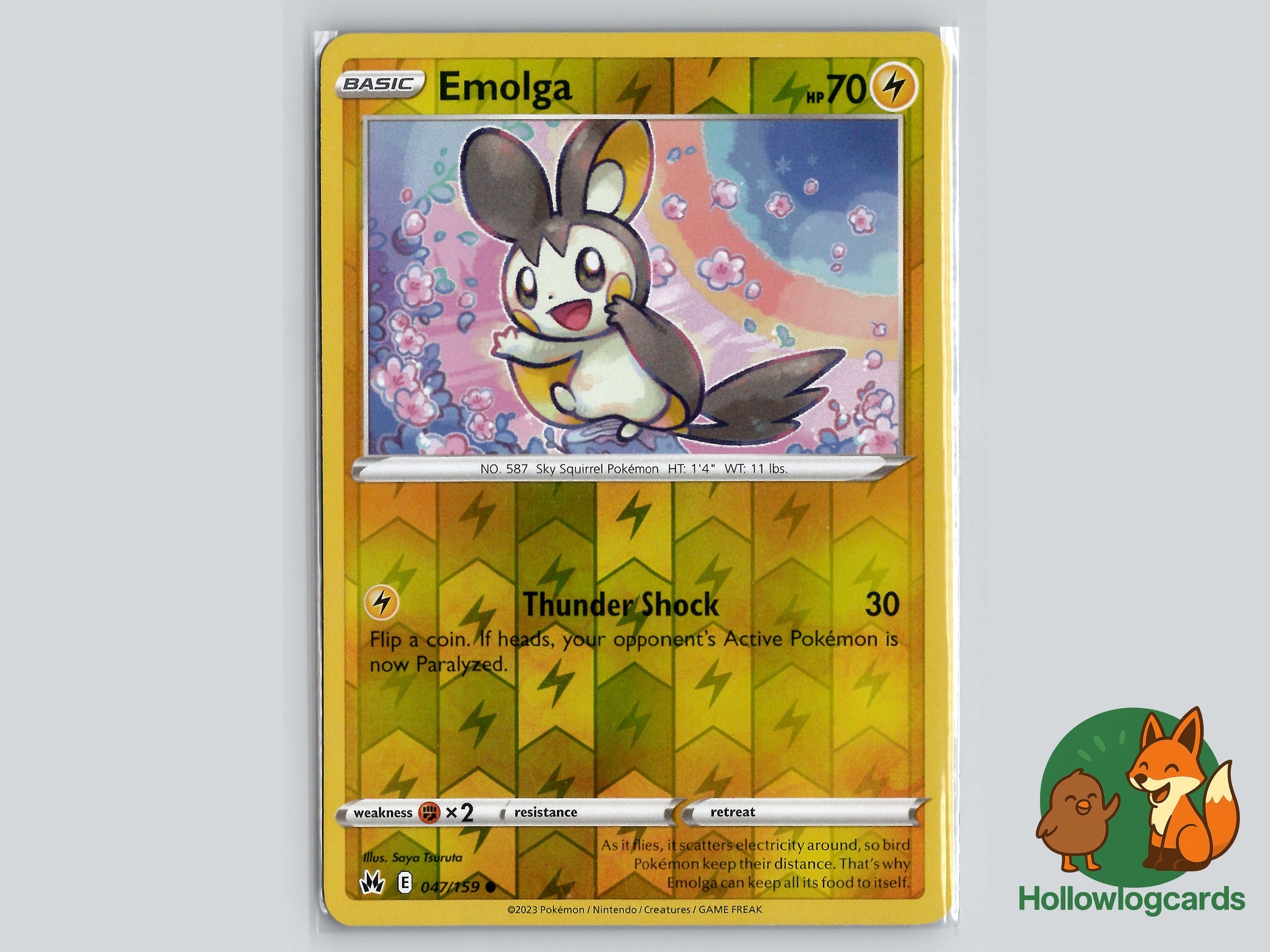 Image of Emolga Crown Zenith (CRZ) #047
