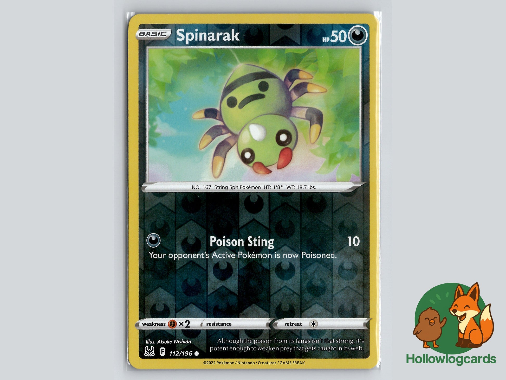 Image of Spinarak Lost Origin (LOR) #112