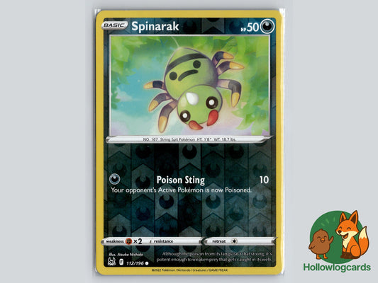 Image of Spinarak Lost Origin (LOR) #112
