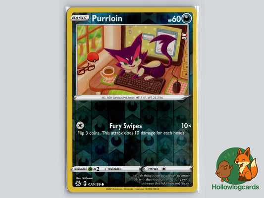 Image of Purrloin Crown Zenith (CRZ) #077
