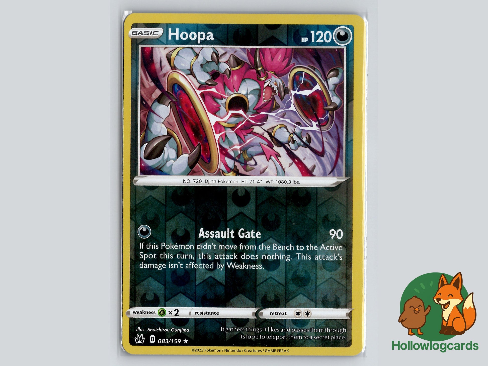 Image of Hoopa Crown Zenith (CRZ) #083