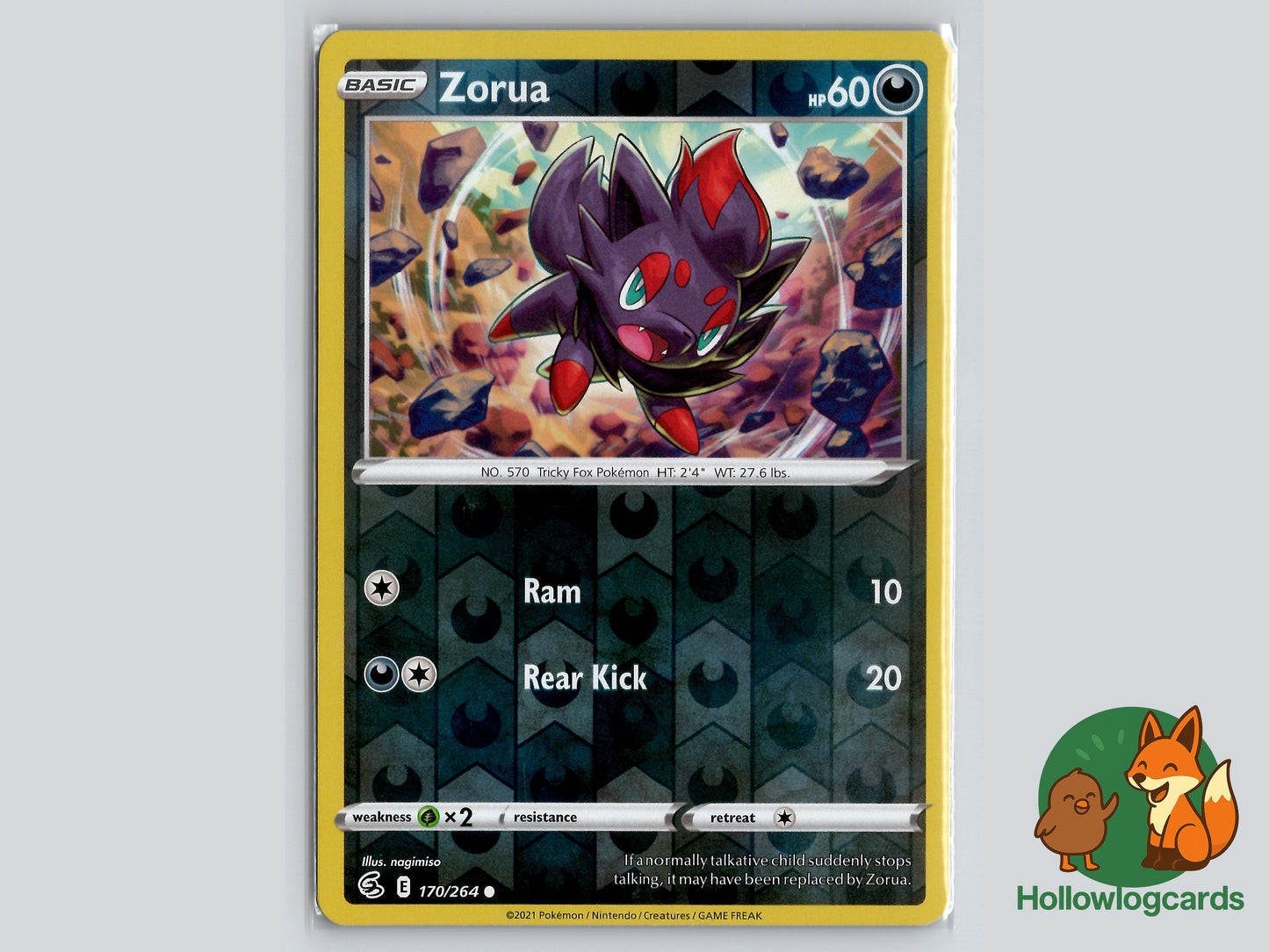 Image of Zorua Fusion Strike (FST) #170