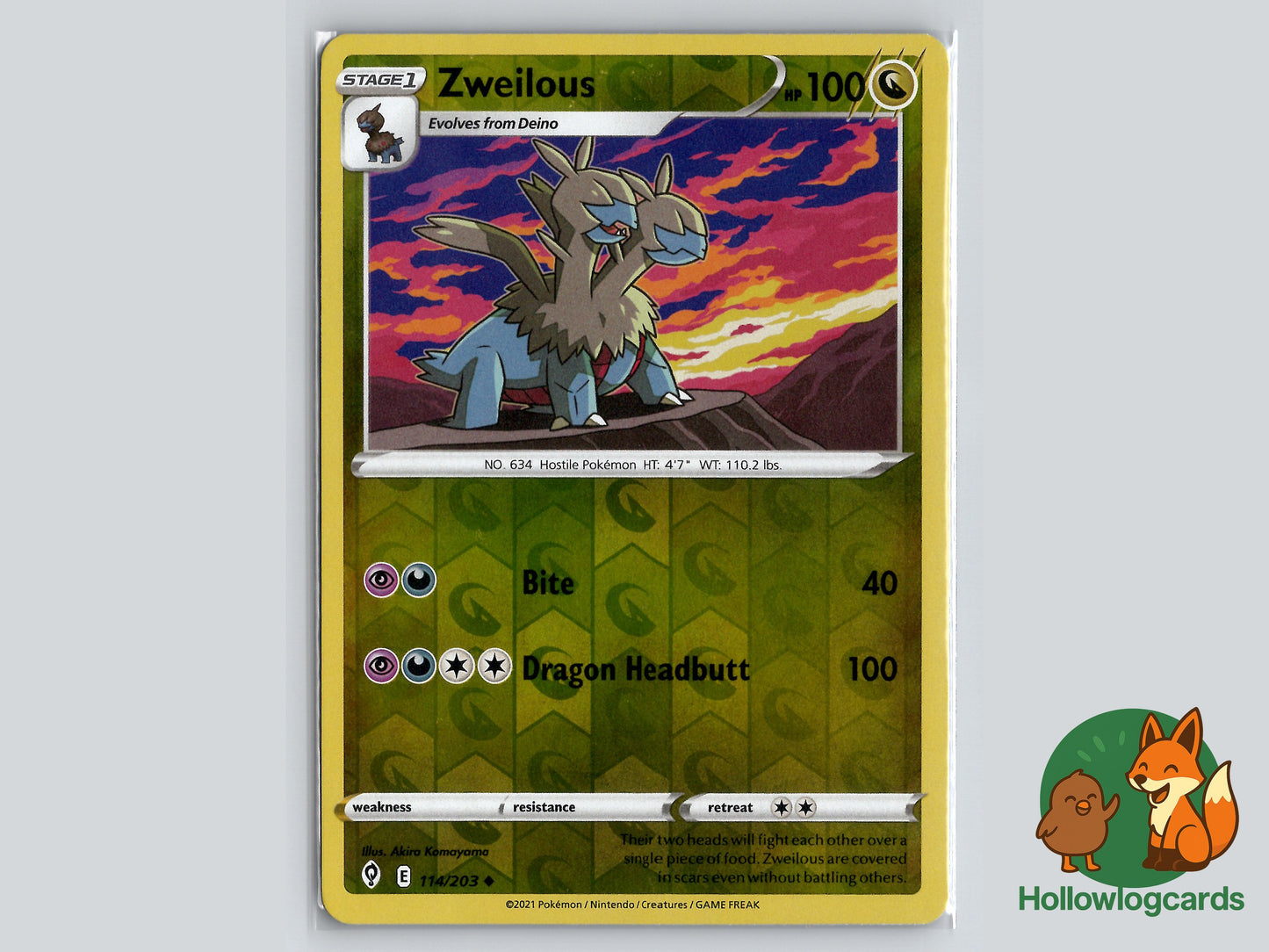 Image of Zweilous Evolving Skies (EVS) #114