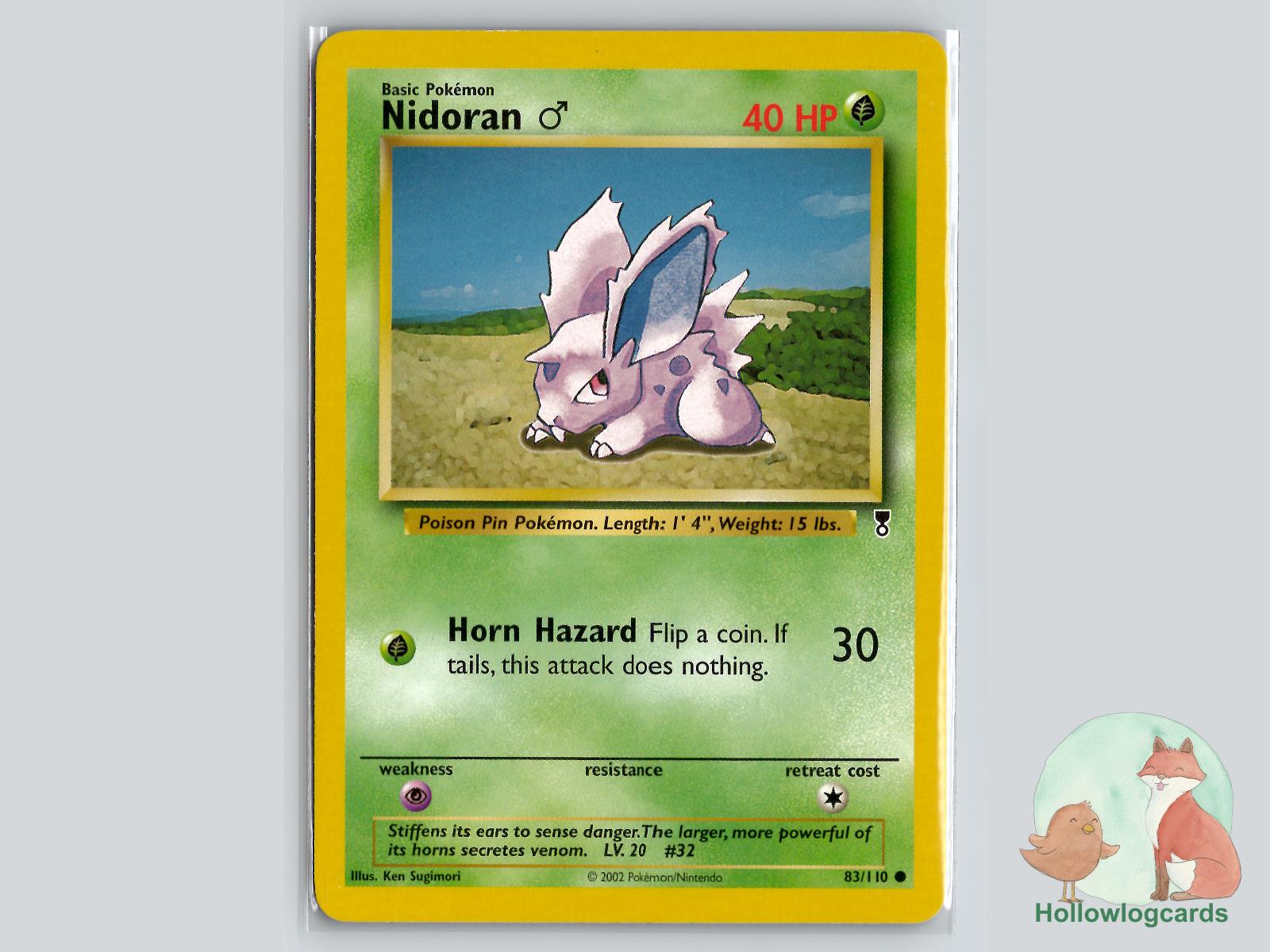 Nidoran M (83/110) - Legendary Collection Pokémon Card