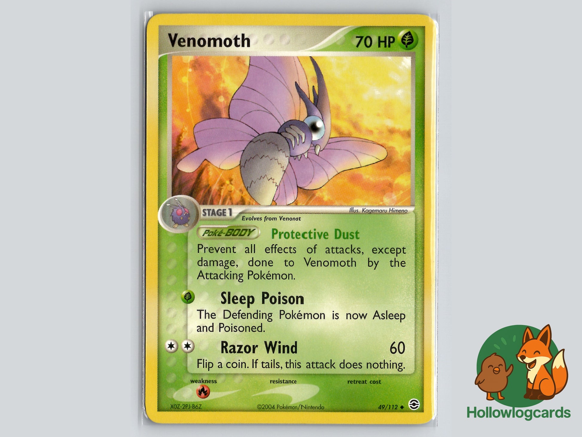 Image of Venomoth FireRed and LeafGreen (RG) #49