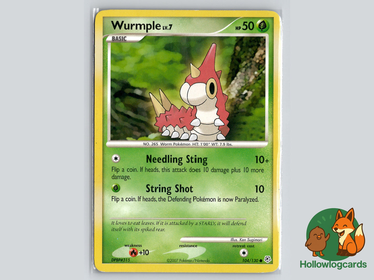 Image of Wurmple Diamond and Pearl (DP) #104