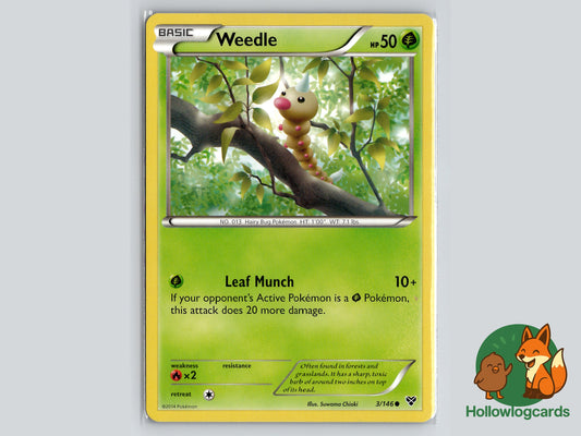 Image of Weedle XY (XY) #3
