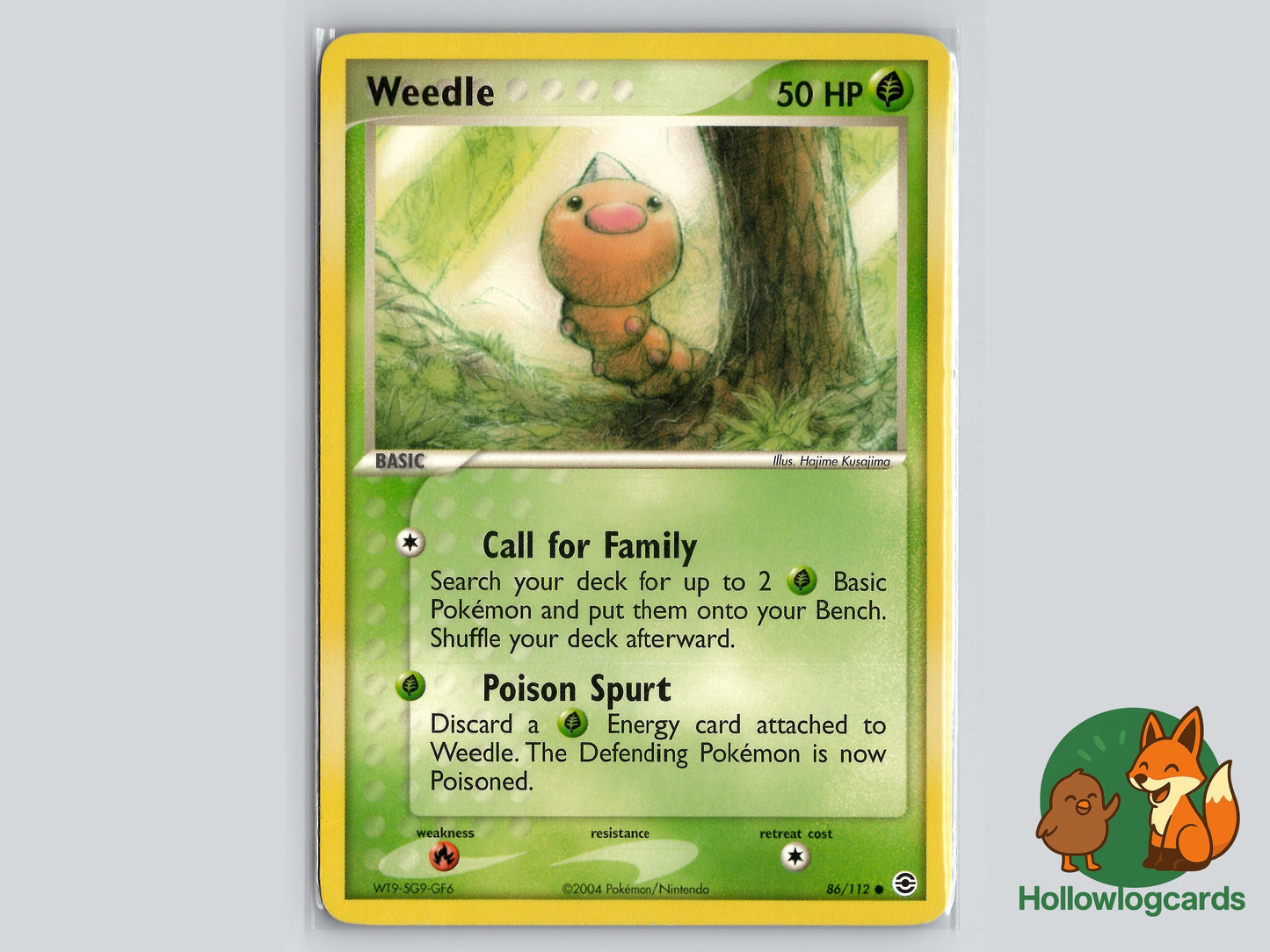 Image of Weedle FireRed and LeafGreen (RG) #86