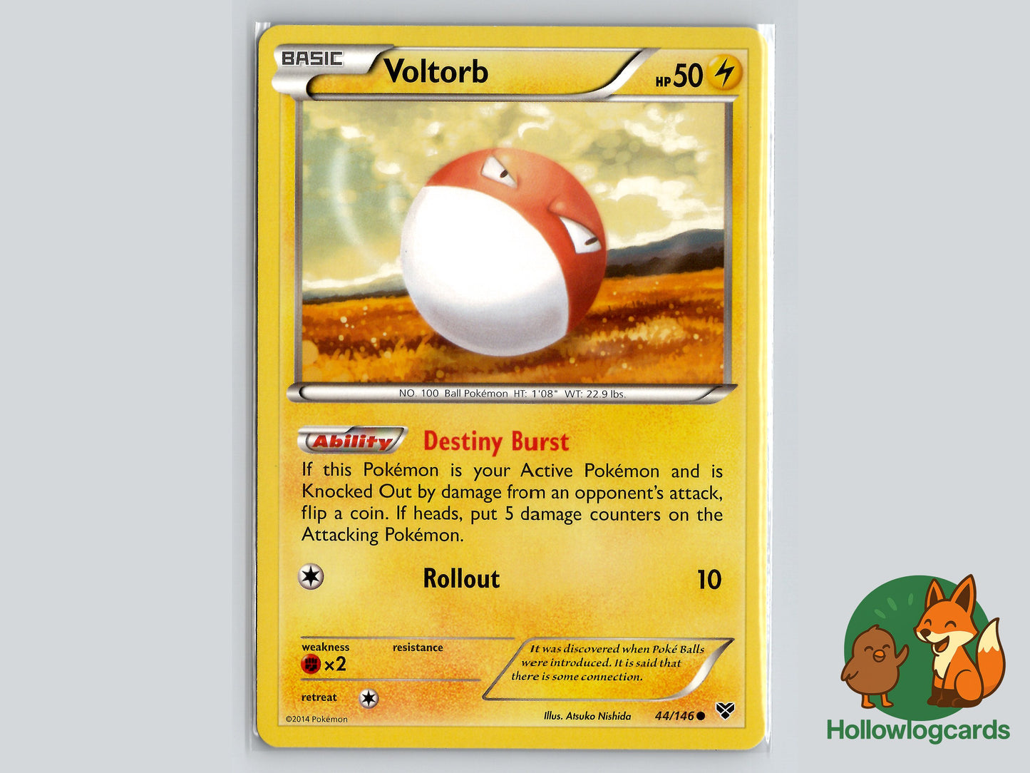 Image of Voltorb XY (XY) #44