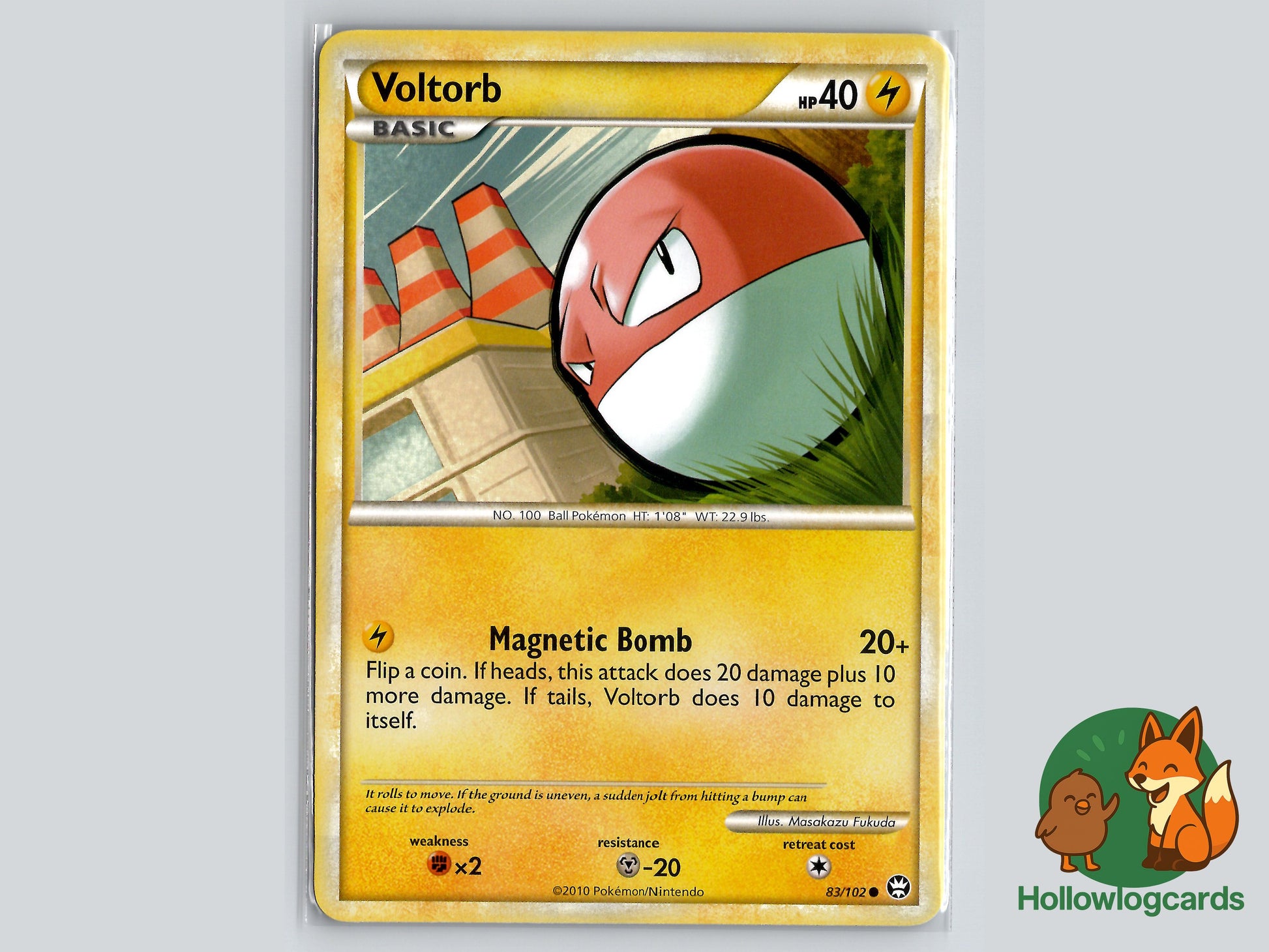 Image of Voltorb Triumphant (TM) #83