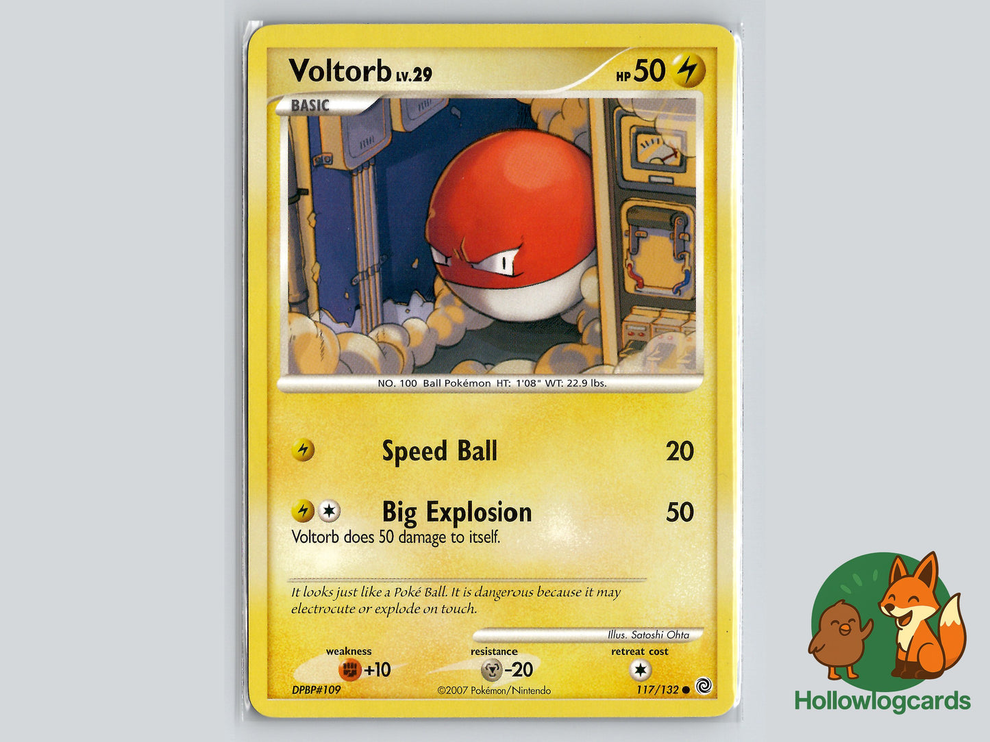 Image of Voltorb Secret Wonders (SW) #117