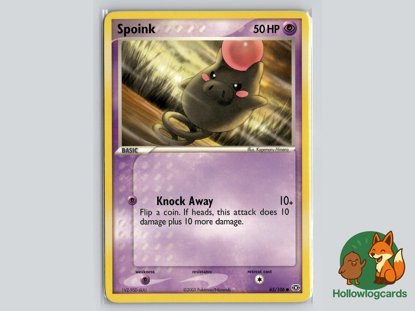 Image of Spoink Emerald (EM) #65