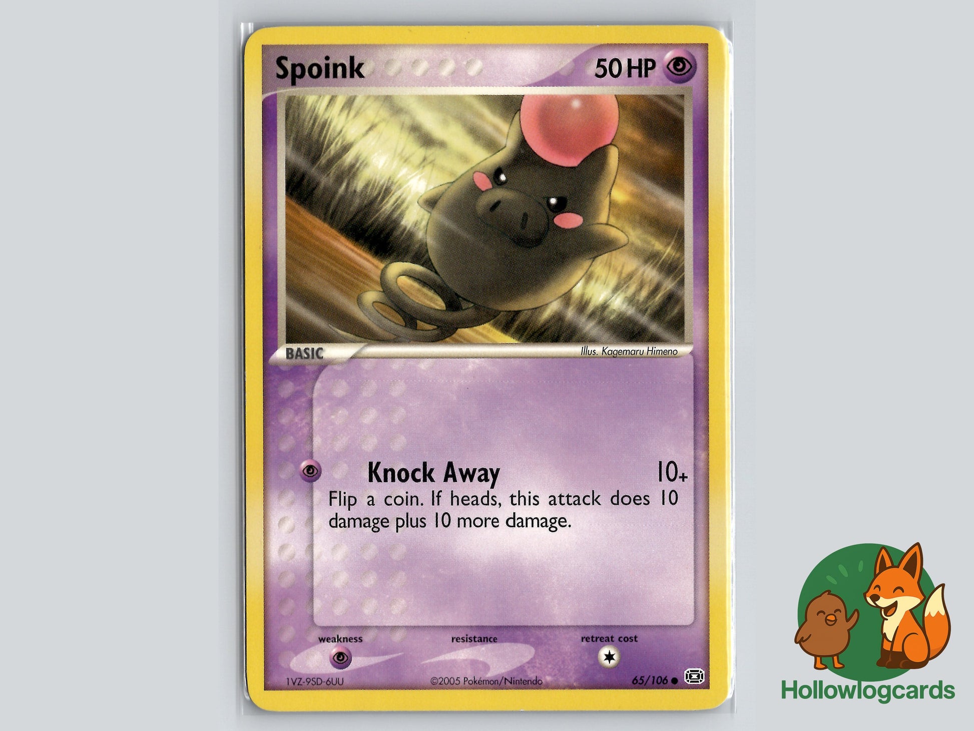 Image of Spoink Emerald (EM) #65