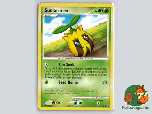 Image of Sunkern Secret Wonders (SW) #114