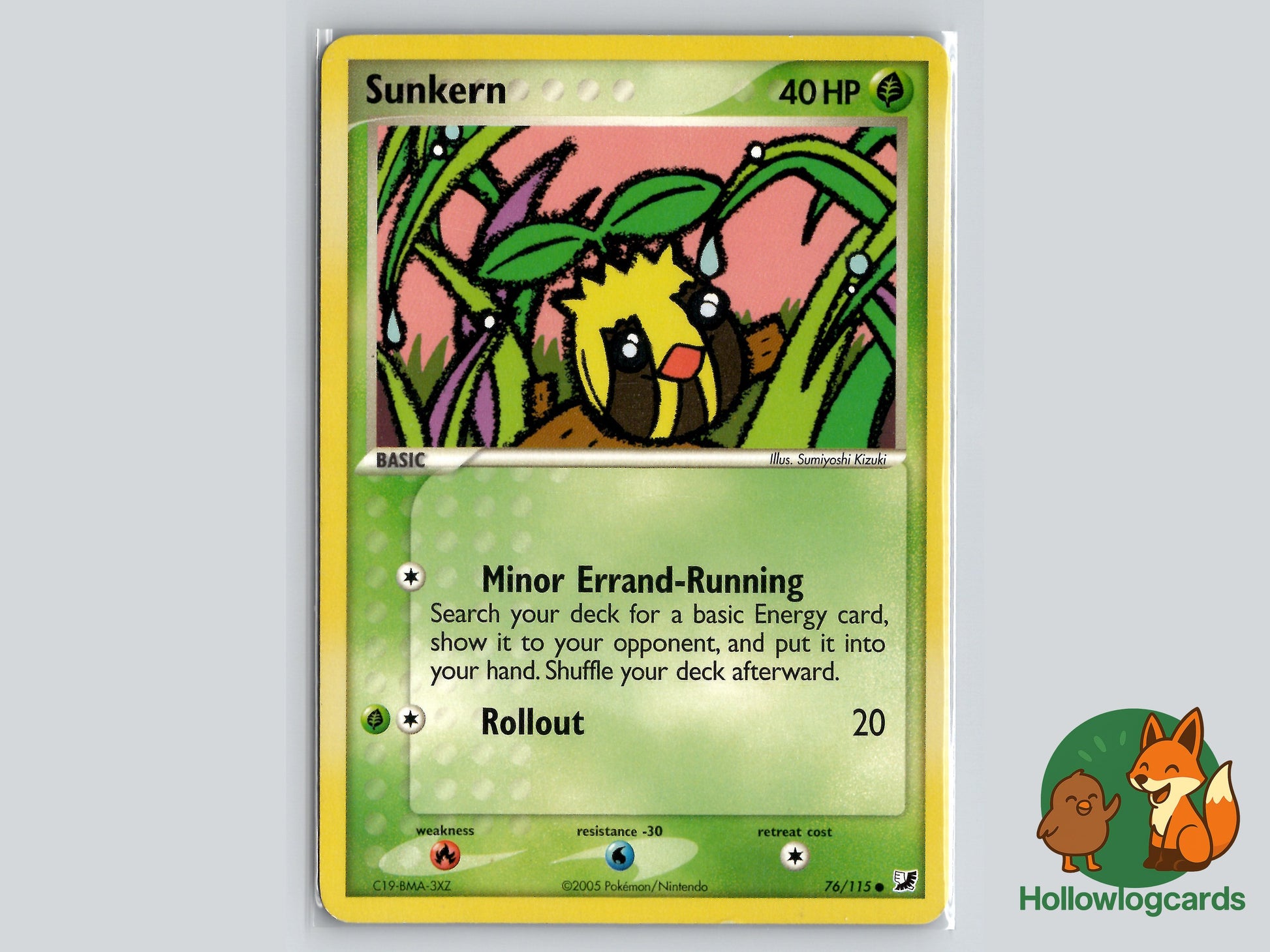 Image of Sunkern Unseen Forces (UF) #76