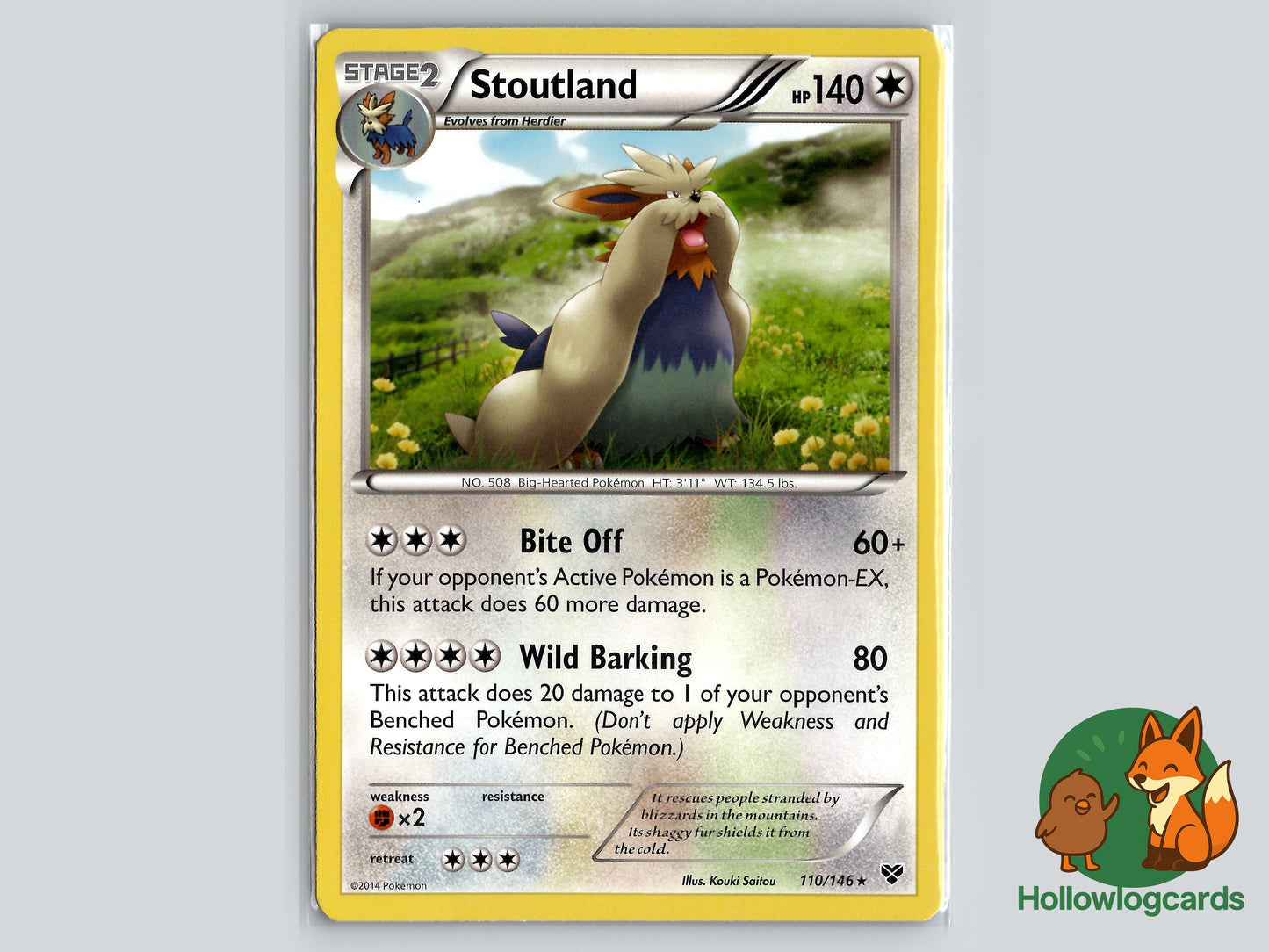 Image of Stoutland XY (XY) #110