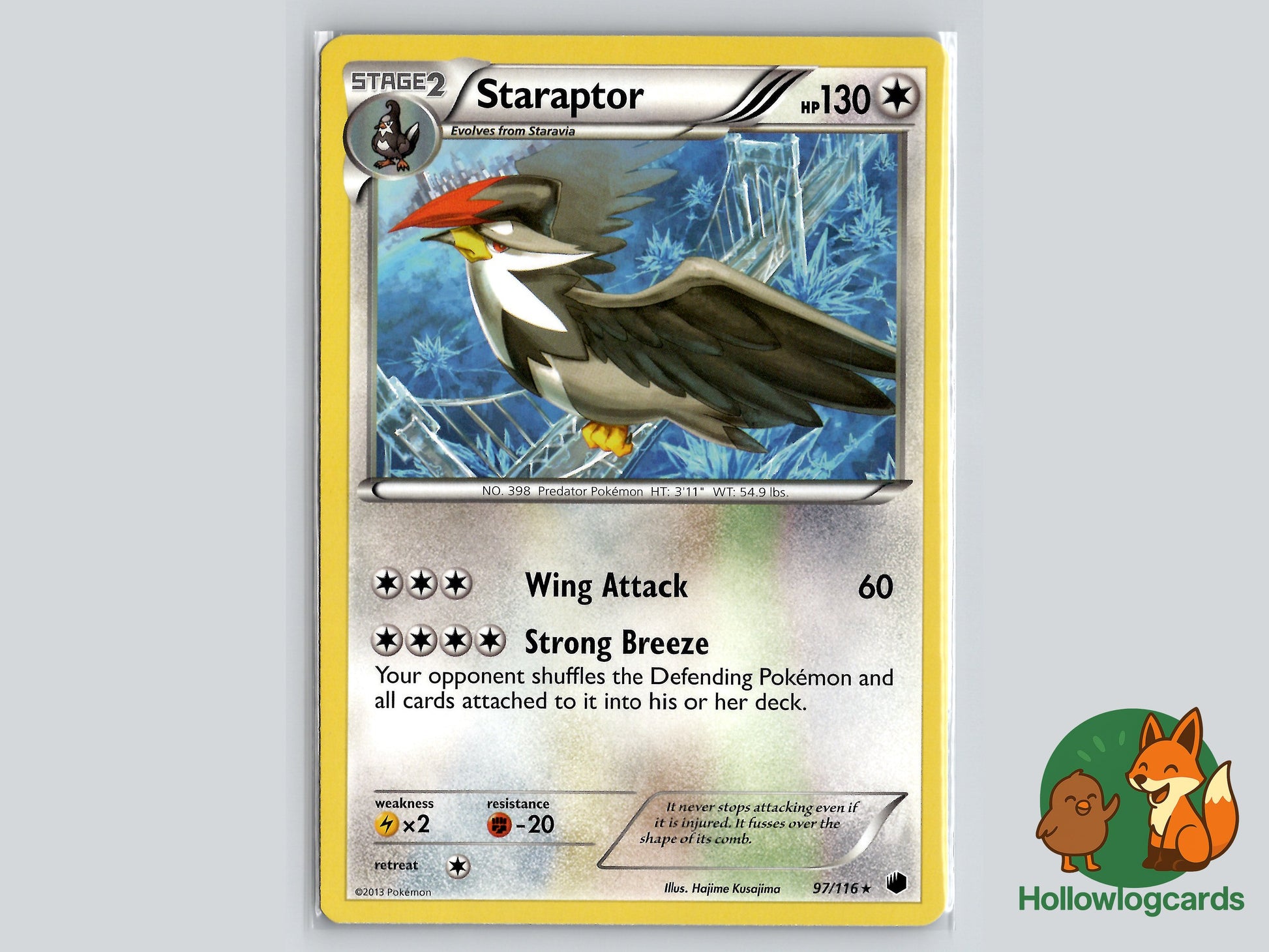Image of Staraptor Plasma Freeze (PLF) #97