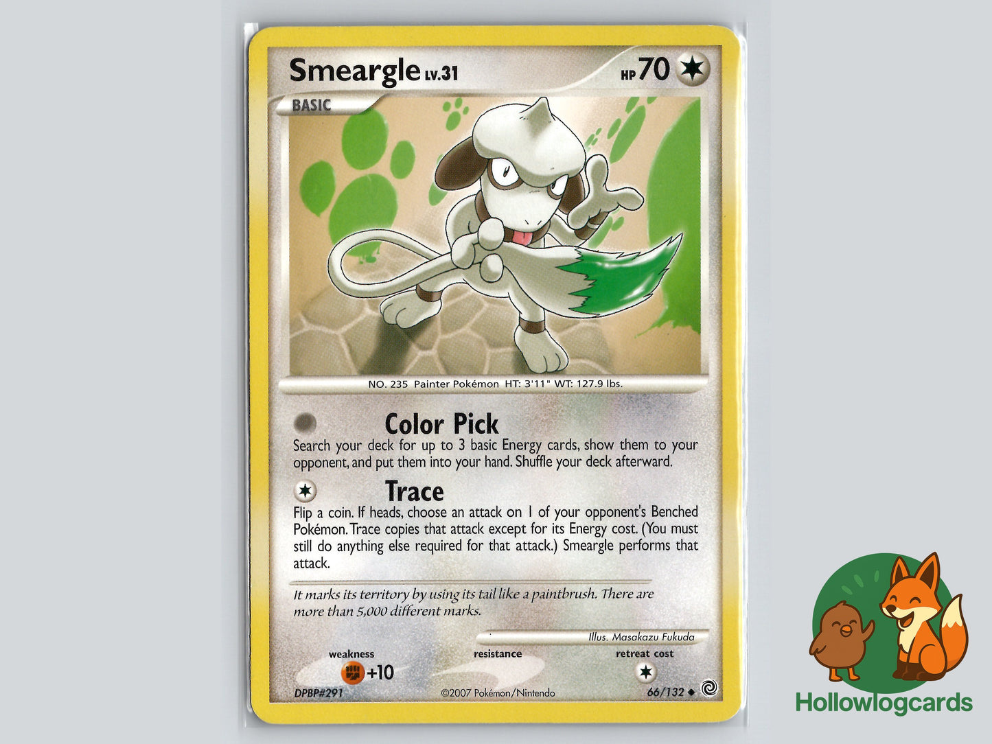 Image of Smeargle Secret Wonders (SW) #66