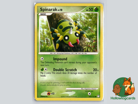 Image of Spinarak Mysterious Treasures (MT) #103