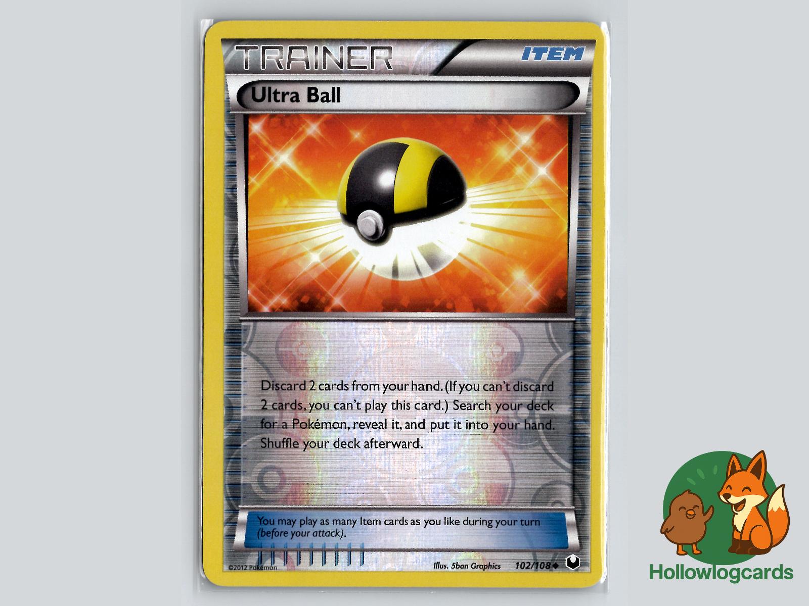 Ultra Ball (102/108) - Dark Explorers Pokémon Card
