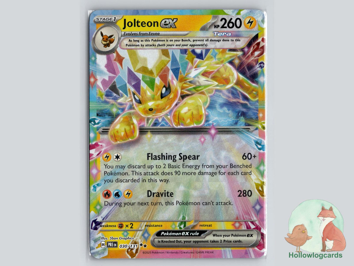 Jolteon ex (030/131) - Prismatic Evolutions Pokémon Card