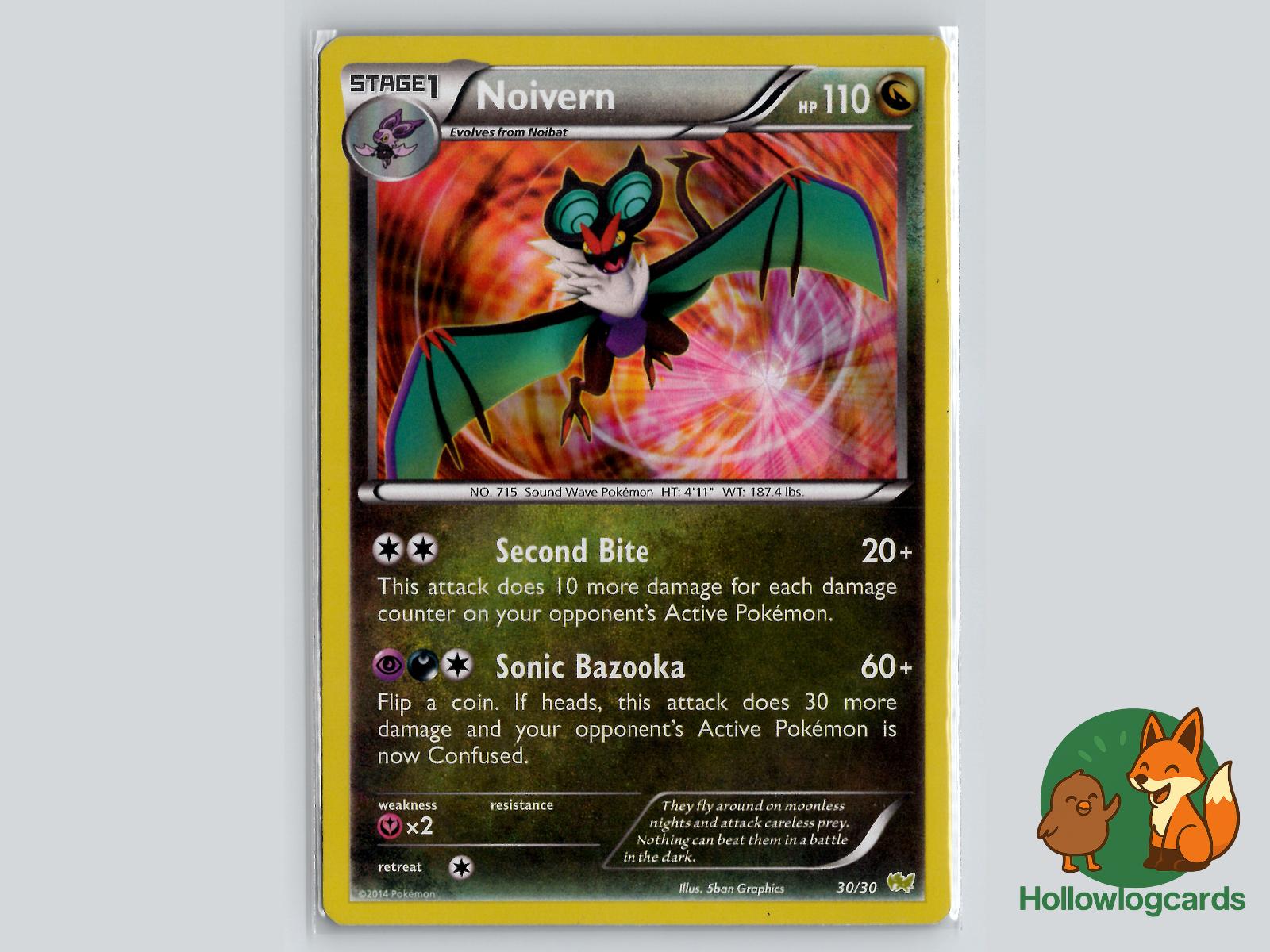 Noivern (30/30) - XY Pokémon Card