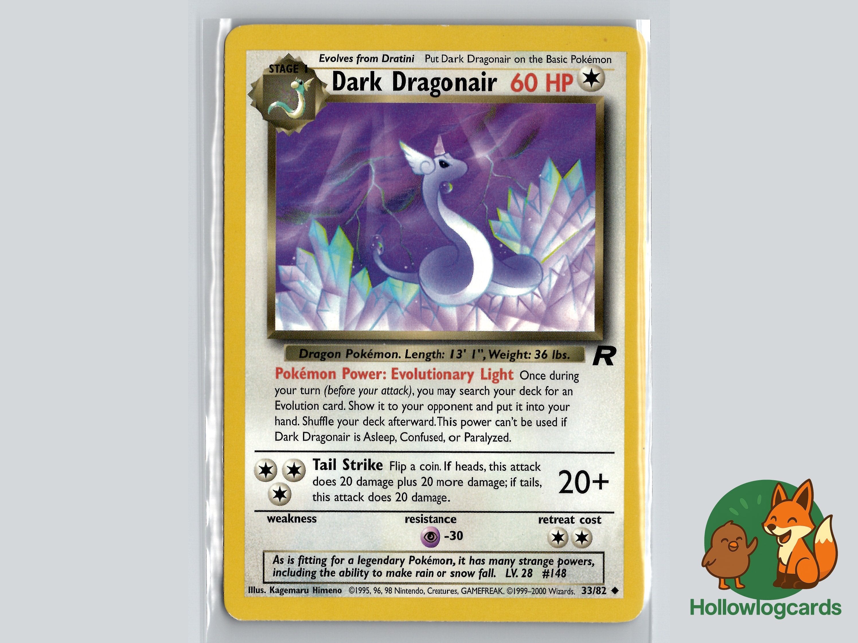 Dark Dragonair (33/82) - Team Rocket - WOTC – Hollowlogcards