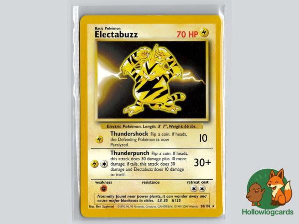 Image of Electabuzz Base Set (BS) #20