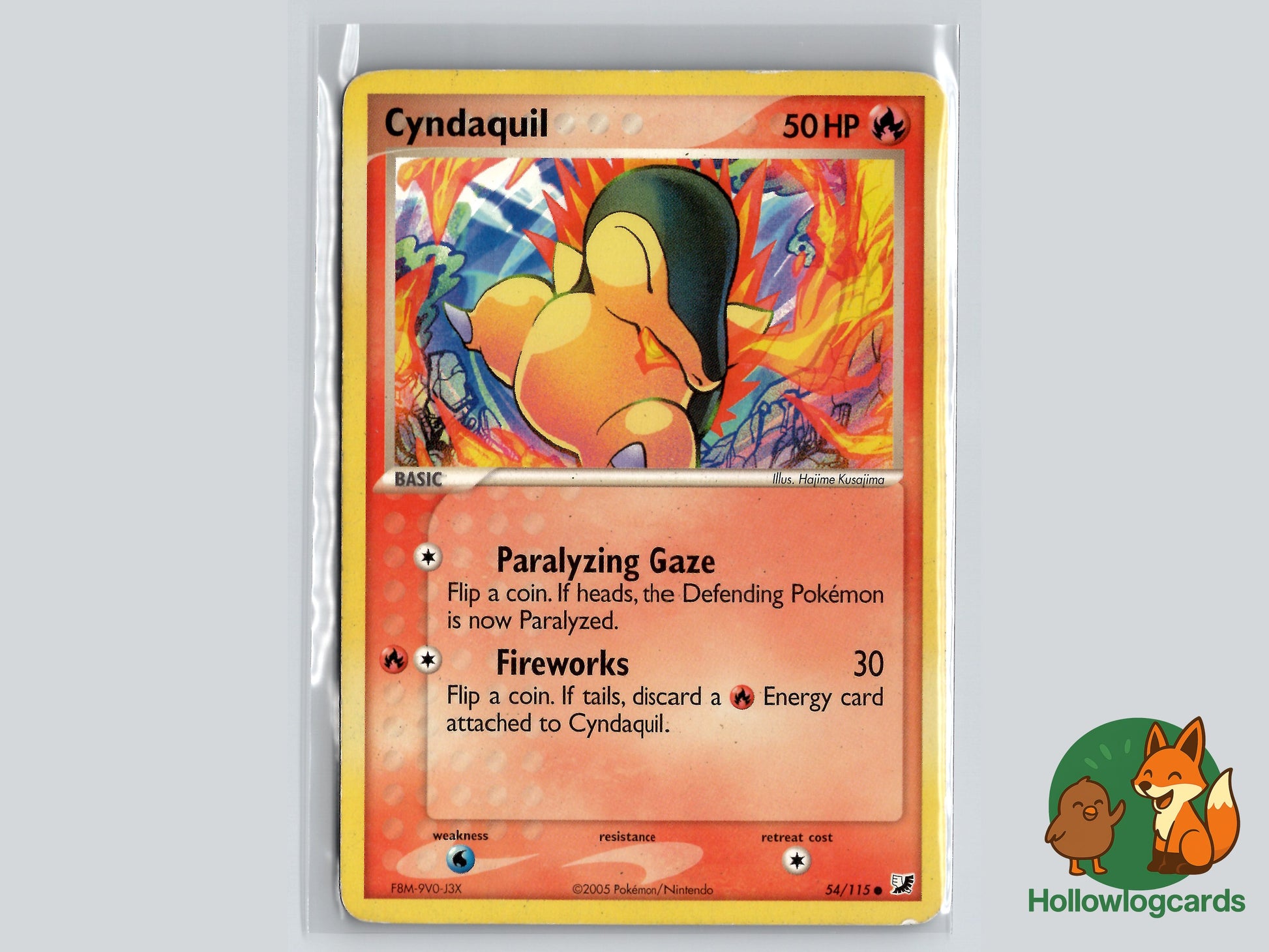 Image of Cyndaquil Unseen Forces (UF) #54