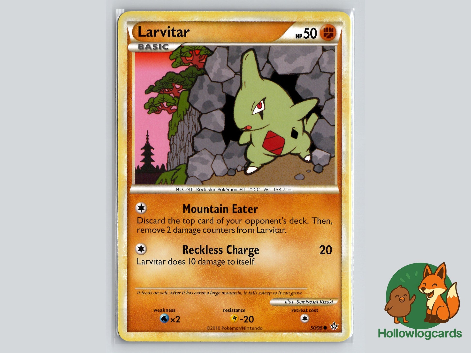 Image of Larvitar Unleashed (UL) #50