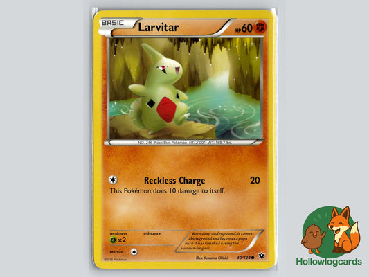 Image of Larvitar Fates Collide (FCO) #40