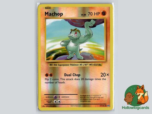 Machop (57/108) - Evolutions Pokémon Card