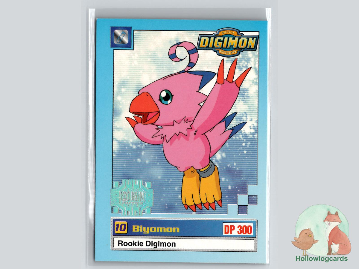 Biyomon (13/34) 1999 Upper Deck Digimon card