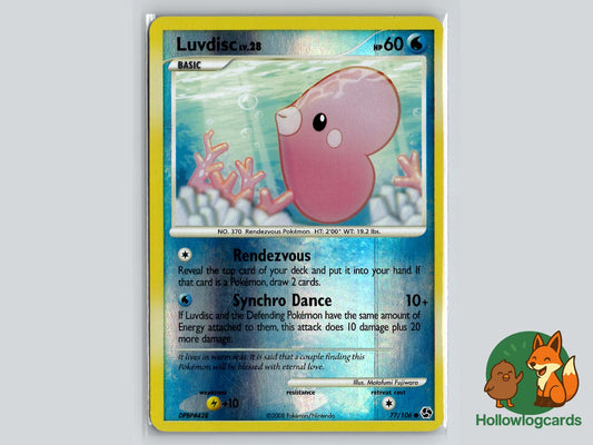 Luvdisc (77/106) - Great Encounters Pokémon Card