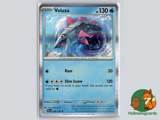Veluza (056/193) - Paldea Evolved Pokémon Card