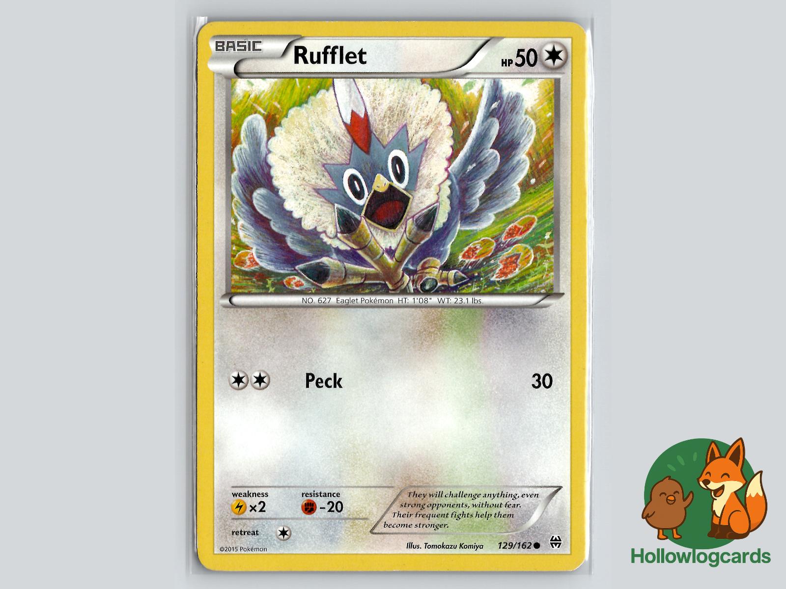 Rufflet (129/162) - BREAKthrough Pokémon Card