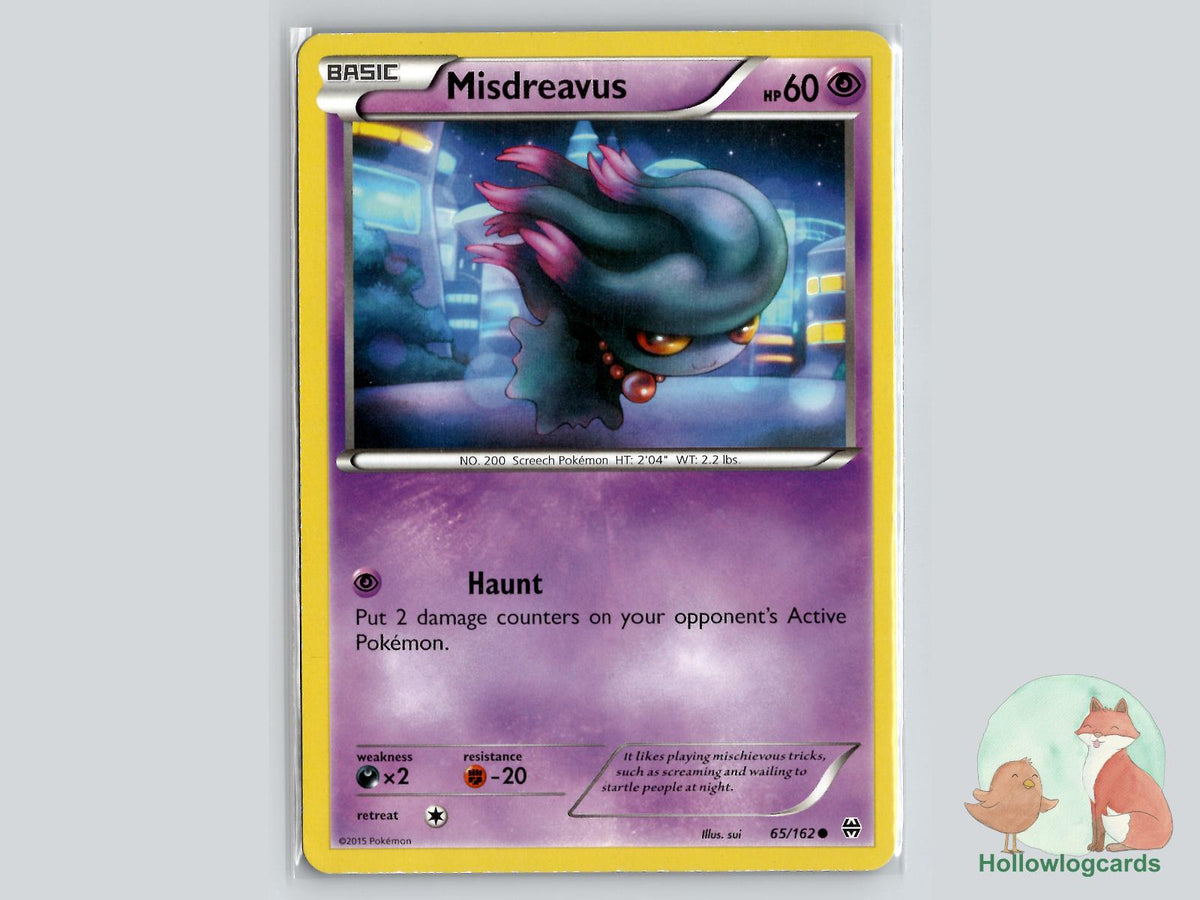 Misdreavus (65/162) - BREAKthrough Pokémon Card