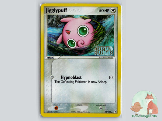 Jigglypuff (53/100) - Crystal Guardians Pokémon Card