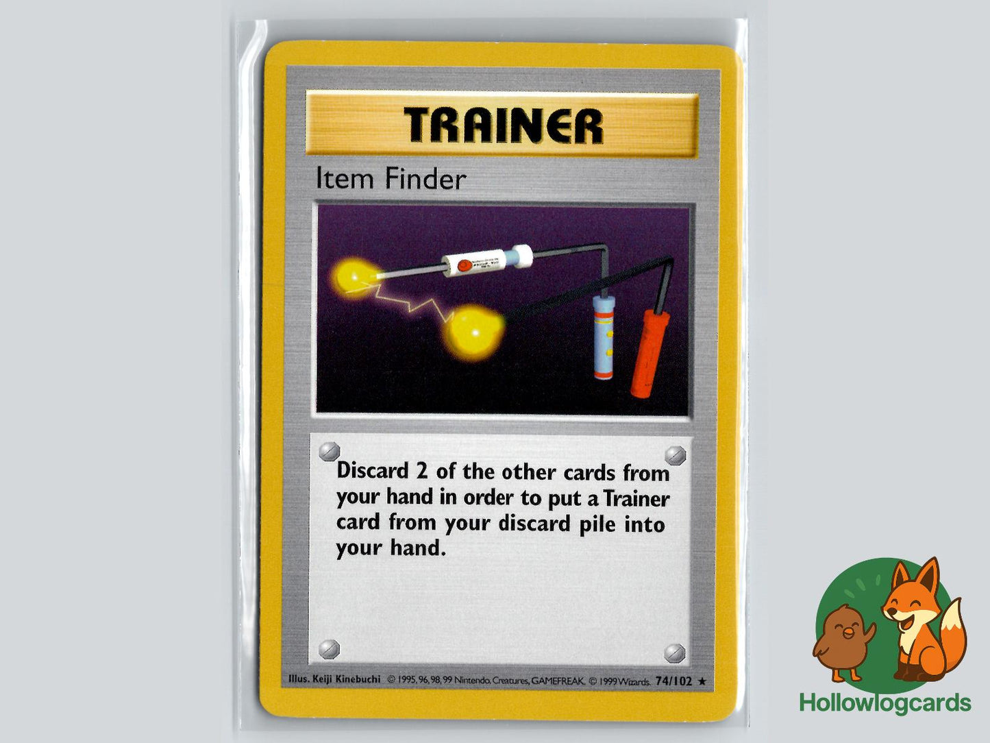 Item Finder (74/102) - Base Pokémon Card