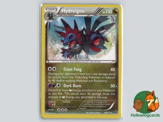 Hydreigon (86/114) - Steam Siege Pokémon Card