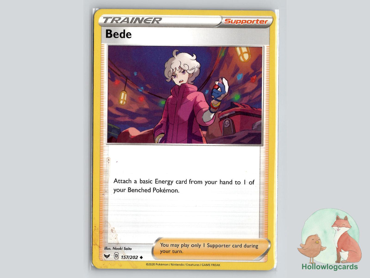 Bede (157/202) - Sword & Shield Pokémon Card