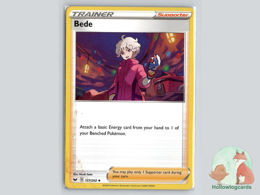 Bede (157/202) - Sword & Shield Pokémon Card