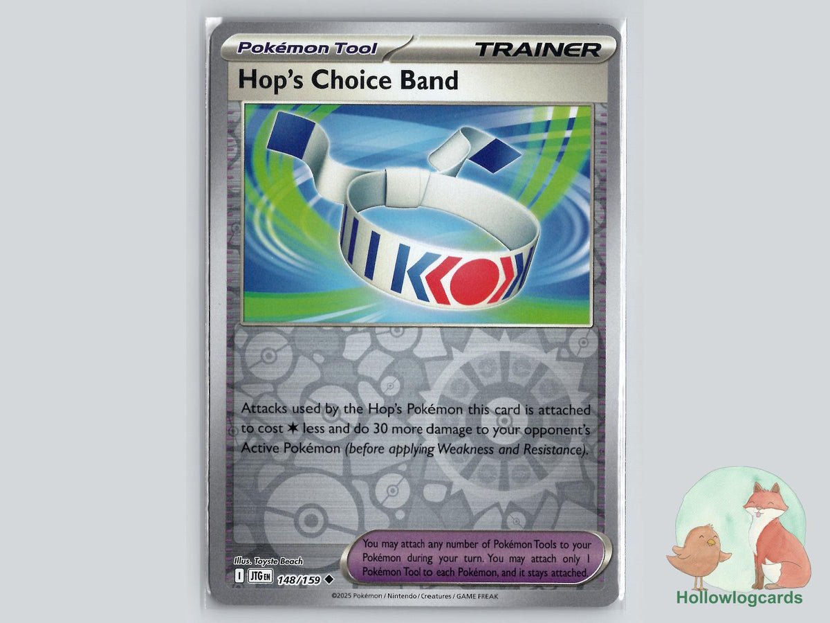 Hop's Choice Band (148/159) - Journey Together Pokémon Card